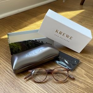 New Krewe Calhoun Matte Cypress Glasses with Case